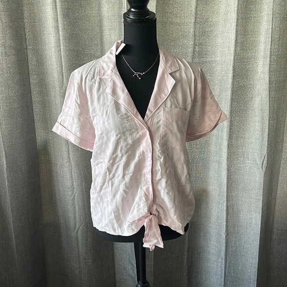 Pink Splendid Button Up - Picture 1 of 4